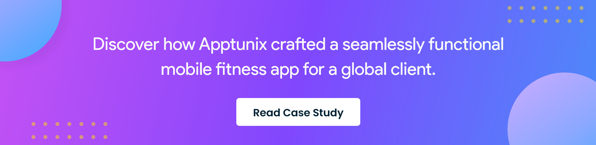 fitness app case study