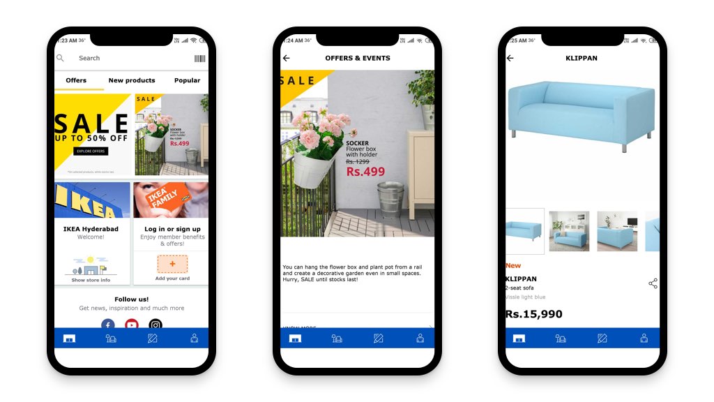 native eCommerce app