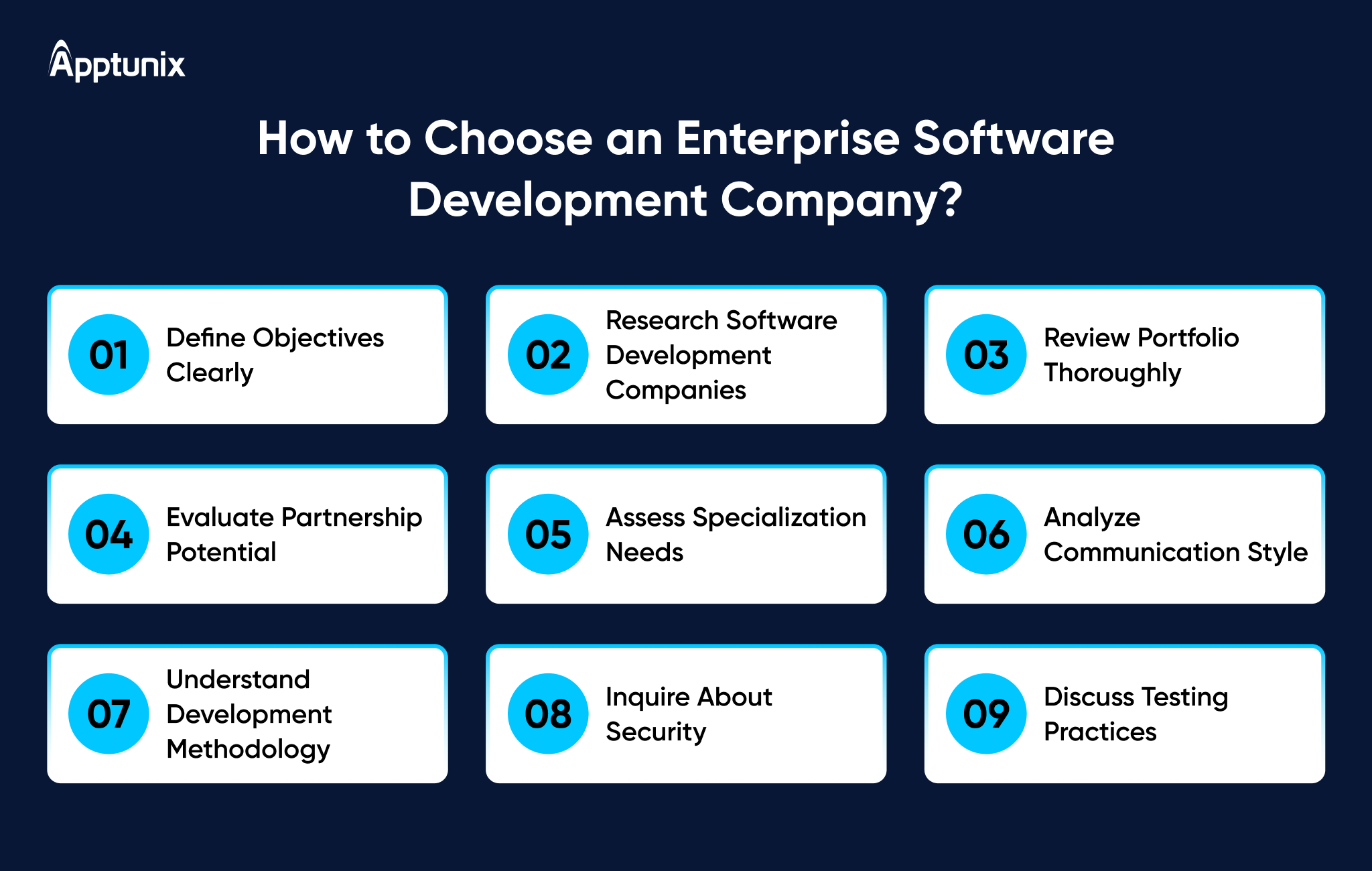 Ways to select an enterprise software development company