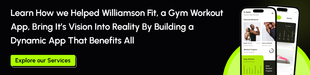 gym workout app development